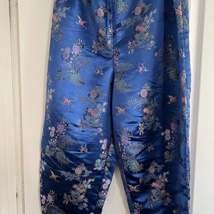 BLUE ASIAN DRAWSTRINGS PANTS SIZE 1X